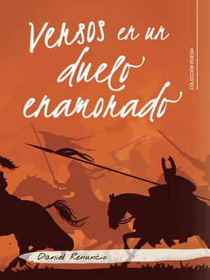 cover image of Versos en un duelo enamorado